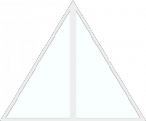 Double right triangles